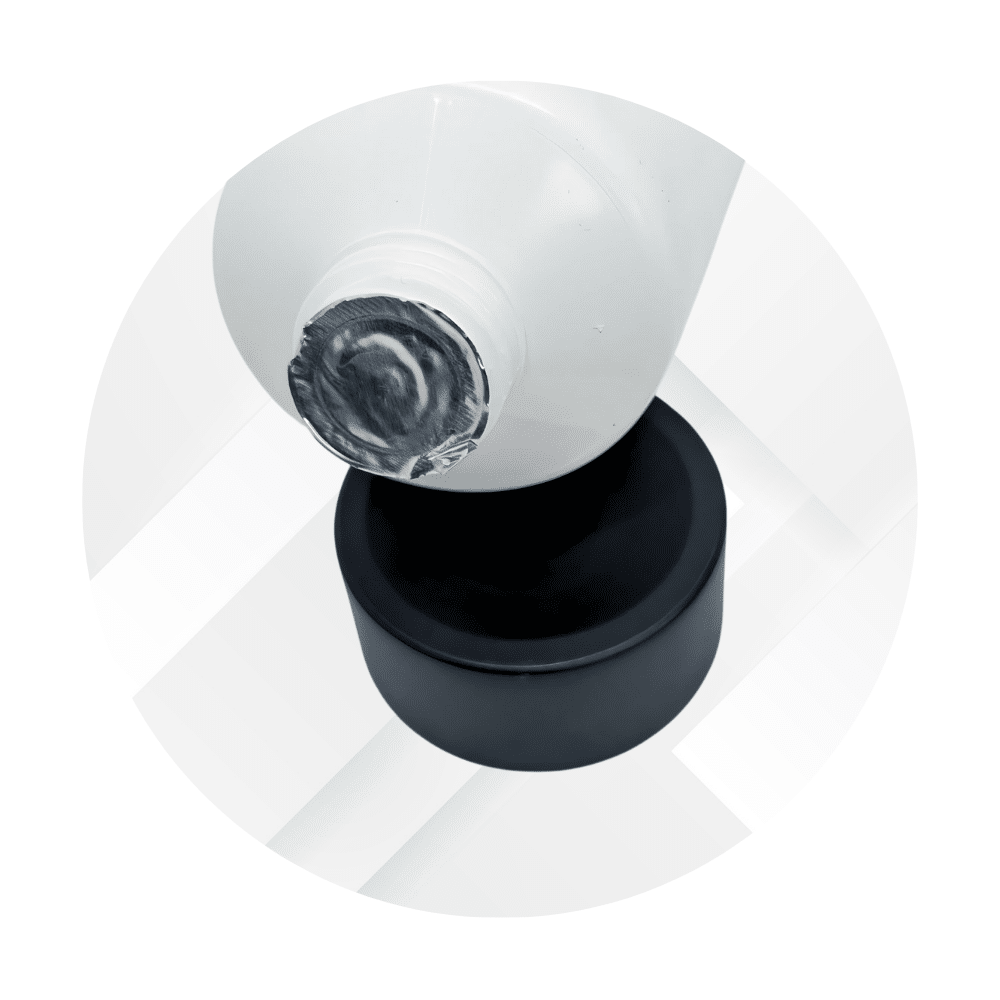 Meliora_50 Dia tube with standUp cap foil tag